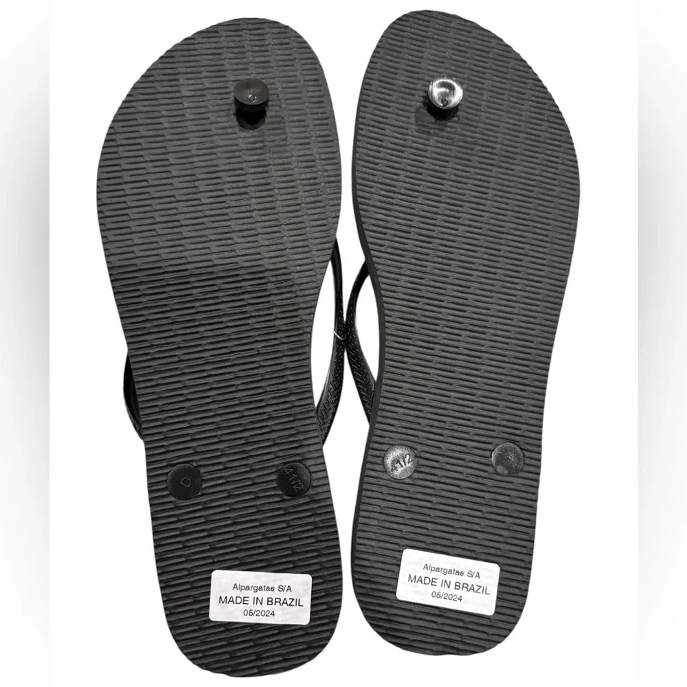 Havaianas Black and Red Minnie Mouse Flip Flops